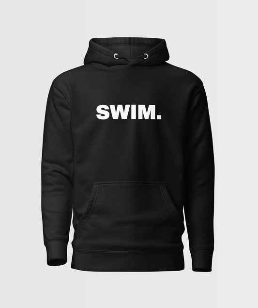 SWIM. Hoodie - Black - Propulsion Swimming